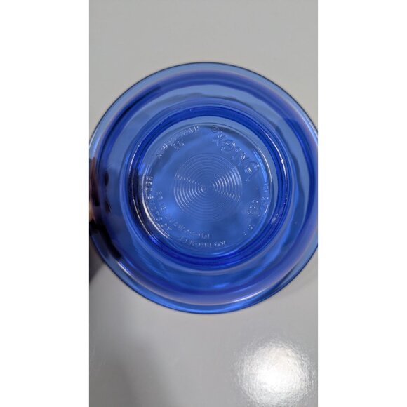 Blue Pyrex 1QT Mixing Bowl Glass Kitchenware - Picture 4 of 16